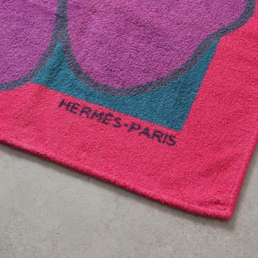 HERMES エルメス TAPPETO BAGNO COTONE ビーチタオル
