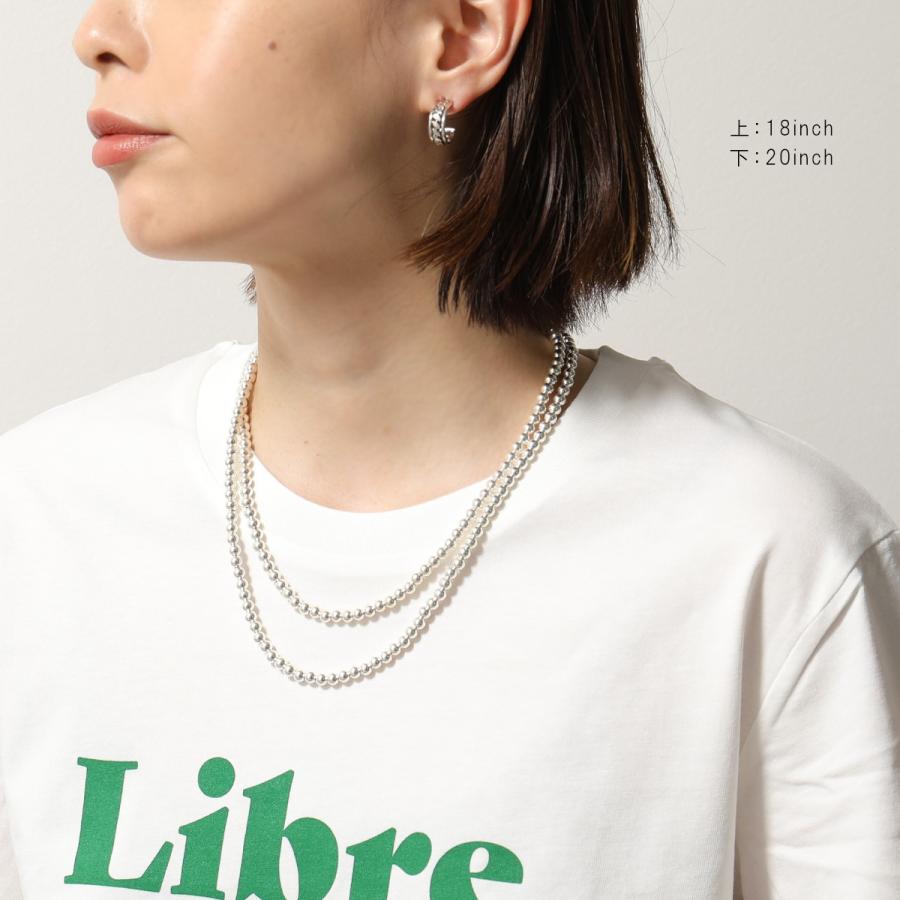 HARPO ハルポ Boule Necklace 18/5 45cm/18inch/5mm ボール ネックレス アクセサリー ナバホパール シルバー レディース｜s-musee｜04