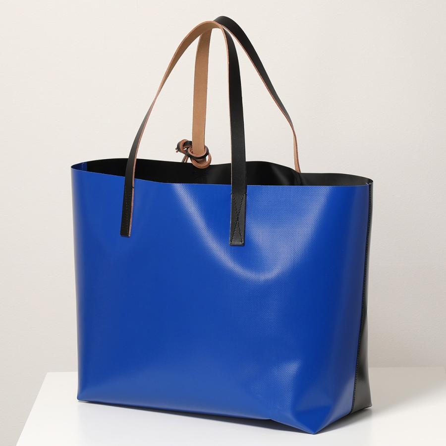 MARNI（マルニ） SHMQ0010A0 P3572 PVC バイカラー トートバッグ
