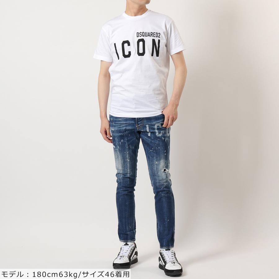 DSQUARED2 ディースクエアード S79LA0033 S30342 Icon Strech Denim 