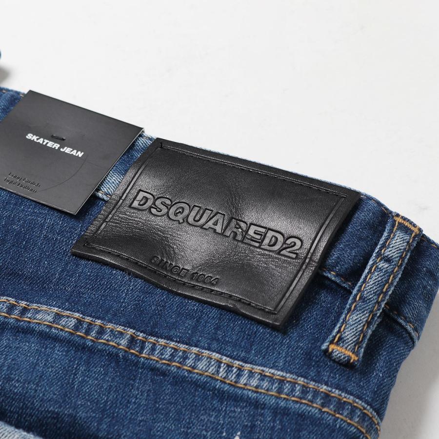 DSQUARED2 ディースクエアード S79LA0033 S30342 Icon Strech Denim 