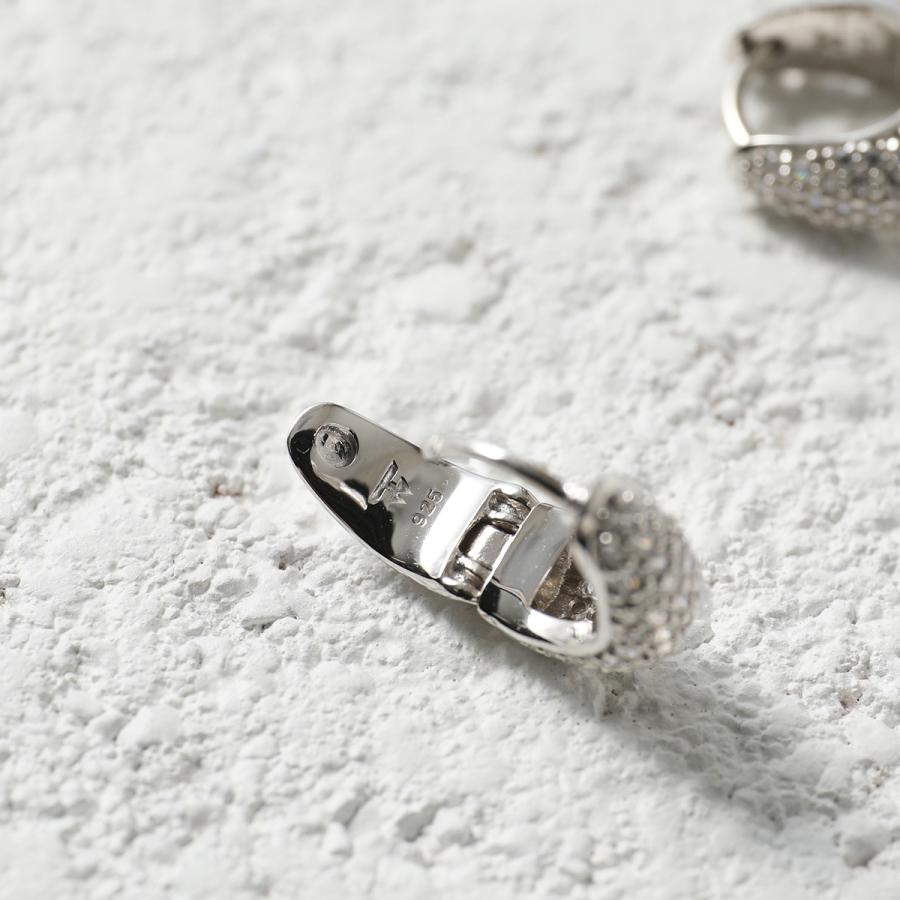 TOM WOOD（トムウッド） ピアス Ice Huggie Pave アイス ハギー パヴェ