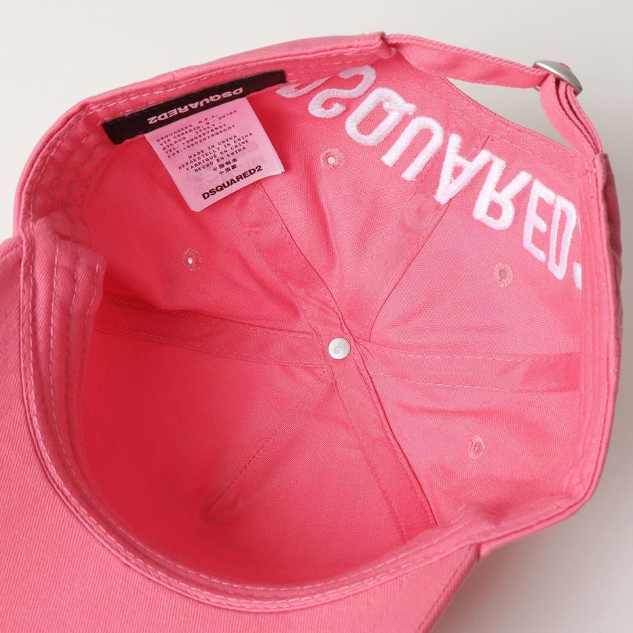 DSQUARED2 ディースクエアード BCM0476 05C00001 Logo Baseball Cap 