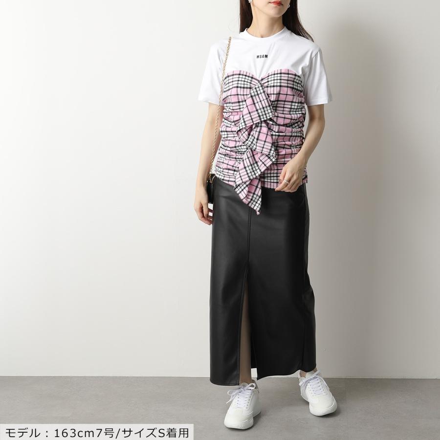 MSGM エムエスジーエム 3141MDM91 クルーネック 半袖 Tシャツ 