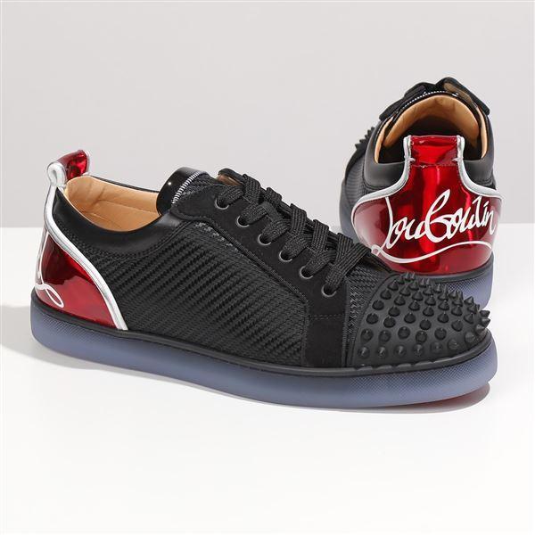 Christian Louboutin クリスチャンルブタン Fun Louis Junior Spikes スタッズ スニーカー シューズ 靴 H763 Black Loubi メンズ インポートセレクト Musee 通販 Yahoo ショッピング