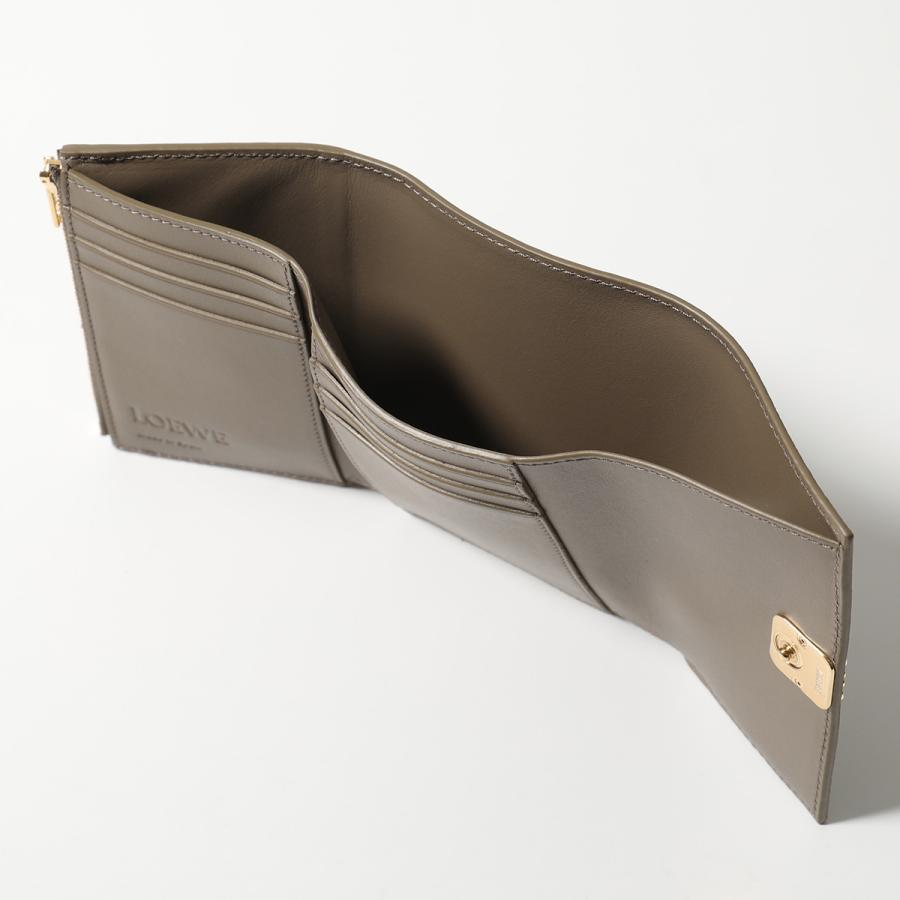 LOEWE ロエベ  三つ折り財布 C821S33X01 C821S33X07 C821S33X12 ANAGRAM SMALL VERTICAL WALLET レディース アナグラム カラー11色の画像