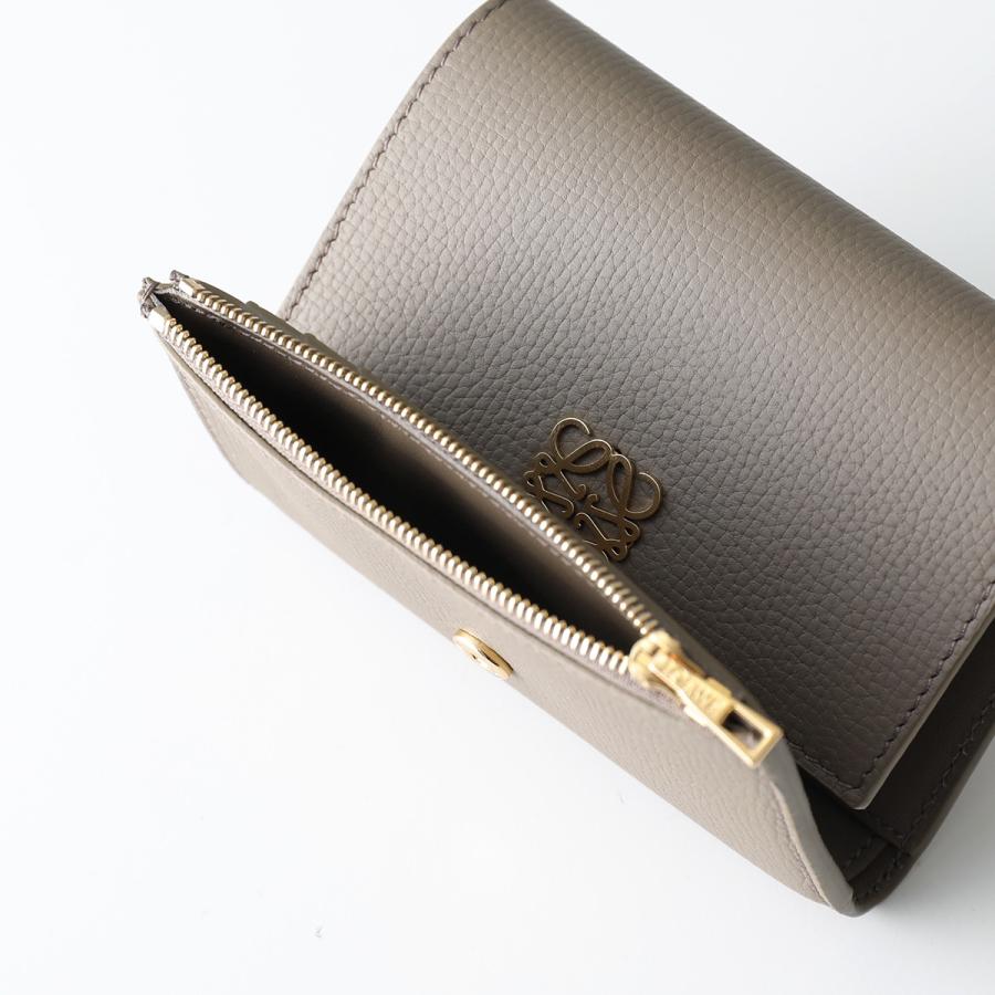 LOEWE ロエベ  三つ折り財布 C821S33X01 C821S33X07 C821S33X12 ANAGRAM SMALL VERTICAL WALLET レディース アナグラム カラー11色の画像