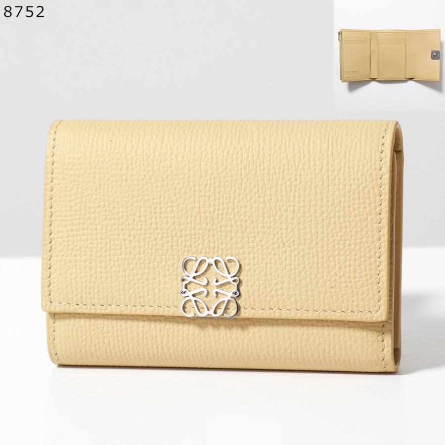 LOEWE ロエベ  三つ折り財布 C821S33X01 C821S33X07 C821S33X12 ANAGRAM SMALL VERTICAL WALLET レディース アナグラム カラー11色の画像
