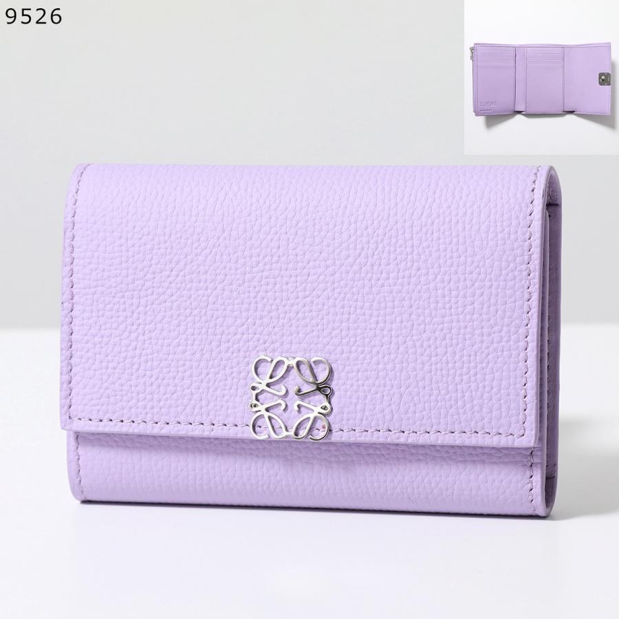 LOEWE ロエベ  三つ折り財布 C821S33X01 C821S33X07 C821S33X12 ANAGRAM SMALL VERTICAL WALLET レディース アナグラム カラー11色の画像