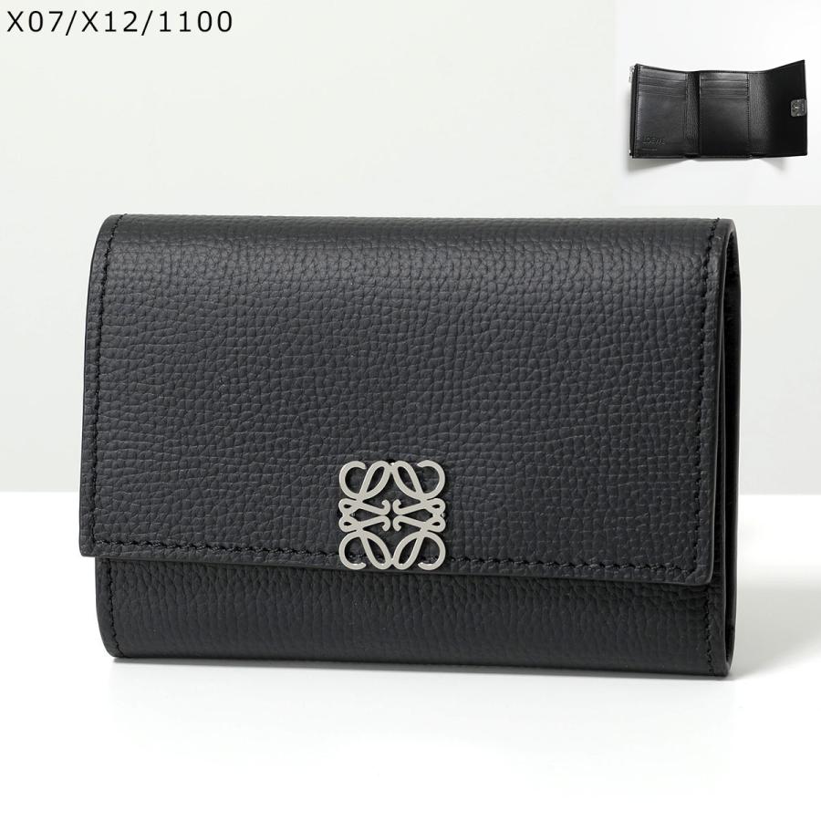 値下げ不可 LOEWE ロエベ ミニ 折り財布 LOEWE Anagram trifold 6 cc wallet (LOEWE/折りたたみ財布