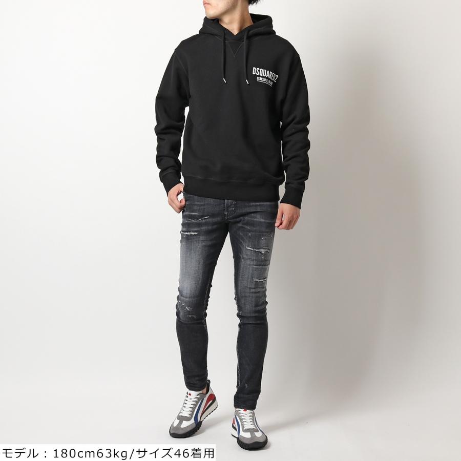 DSQUARED2 ディースクエアード S71LB0979 S30503 Black Slash Wash 