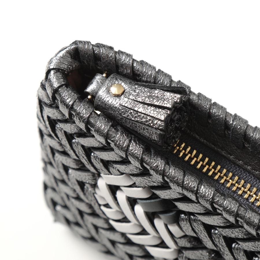 [即日発送] ANYA HINDMARCH アニヤハインドマーチ 157339 Neeson Pouch Eyes レザー ポーチ 小物入れ コスメケース 化粧ポーチ Anthracite レディース 【A1845106434】(10900円)