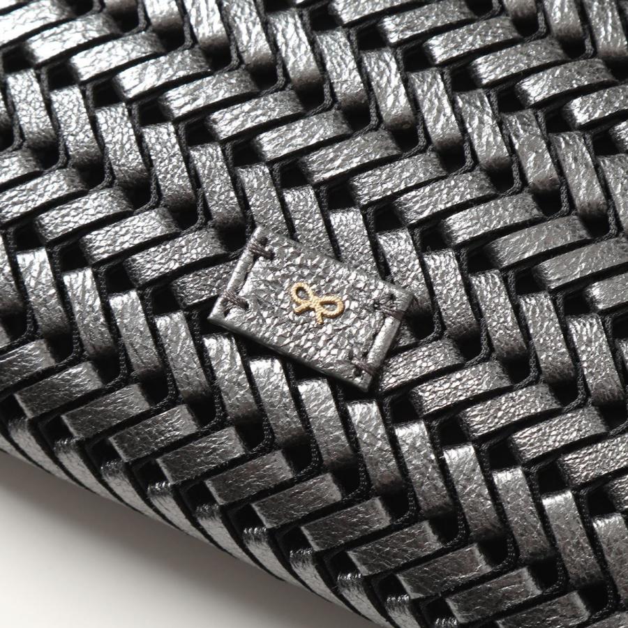 [即日発送] ANYA HINDMARCH アニヤハインドマーチ 157339 Neeson Pouch Eyes レザー ポーチ 小物入れ コスメケース 化粧ポーチ Anthracite レディース 【A1845106434】(10900円)