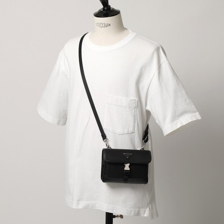 PRADA プラダ 2ZH108 2DMH ReNylon サフィアーノレザー PRADA プラダ 2ZH108 2DMH ReNylon サフィアーノレザー