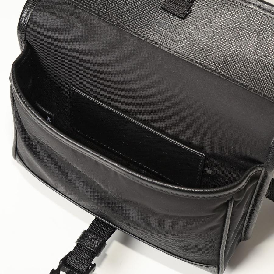PRADA プラダ 2ZH108 2DMH ReNylon サフィアーノレザー PRADA プラダ 2ZH108 2DMH ReNylon サフィアーノレザー