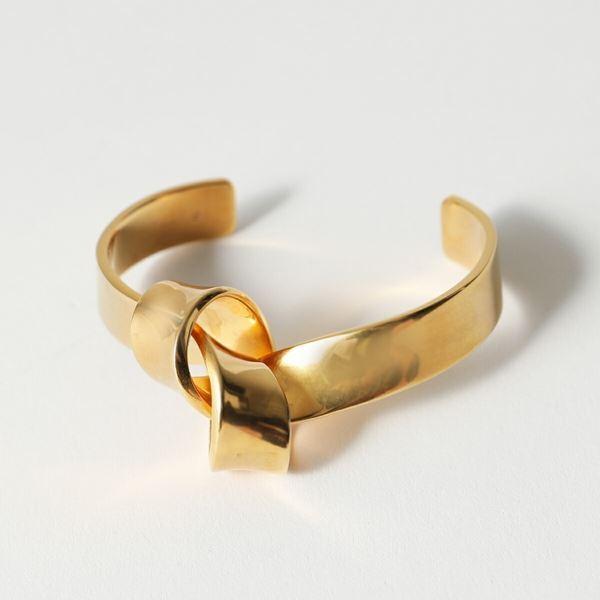 CELINE セリーヌ 46I606BRA.35RR old celine オールドセリーヌ Flat Bracelet Knot ノット