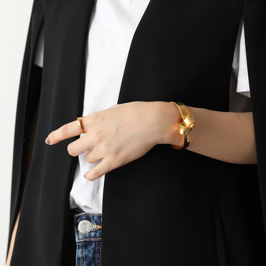 [美品] CÉLINE ノットフラットバングル S CÉLINE ノットフラットバングル S