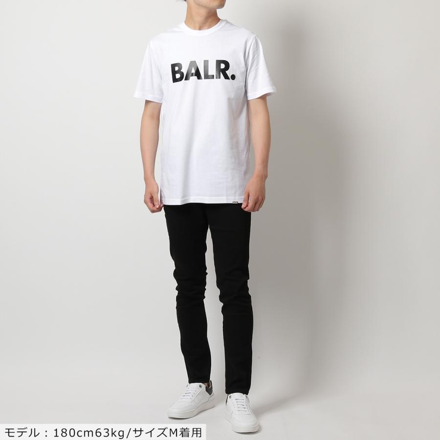BALR. ボーラー Brand straight t-Shirt B1112.1048 カラー2色 クルー 