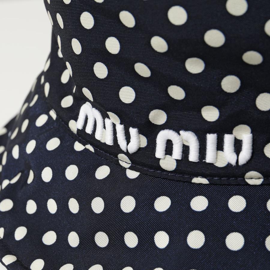 miu miu（ミュウミュウ） バケットハット 5HC196 2DPC レディース