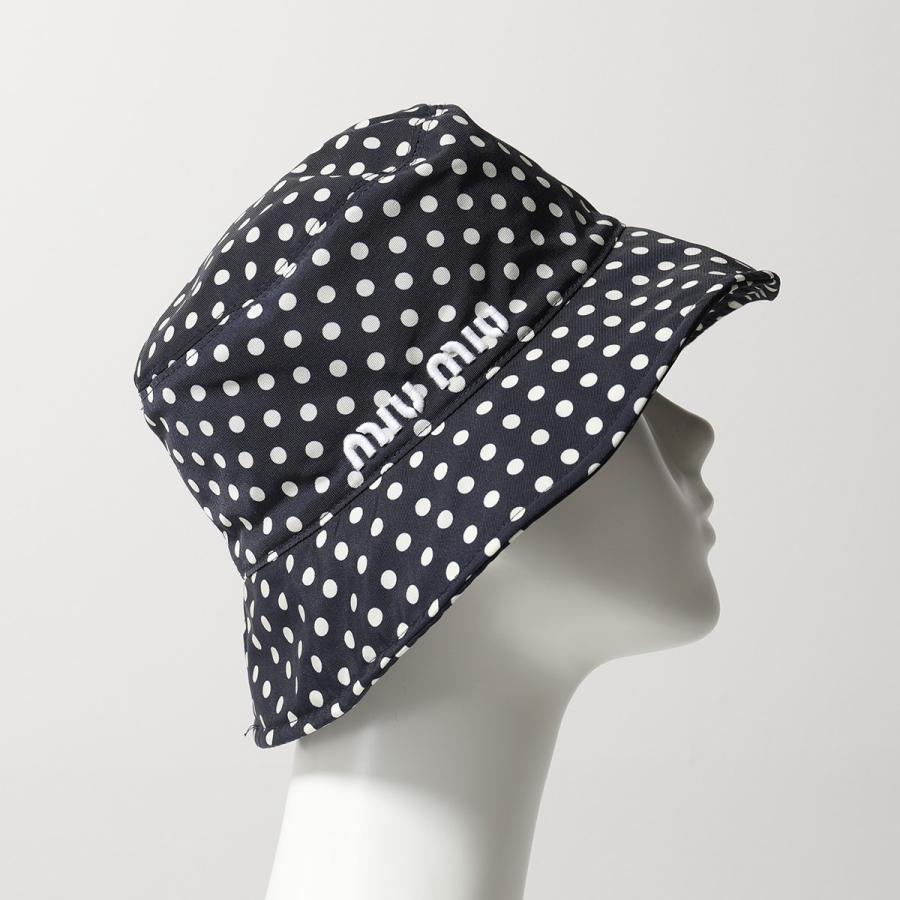 miu miu（ミュウミュウ） バケットハット 5HC196 2DPC レディース