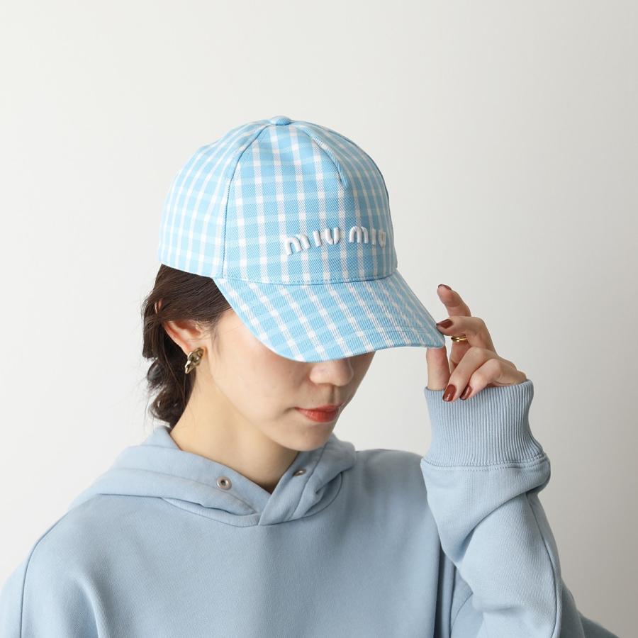 miu miu（ミュウミュウ） ベースボールキャップ 5HC179 2DQ0