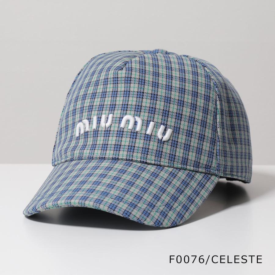 miu MIUMIU ミュウミュウ ベースボールキャップ 5HC179 2DQ0 miu MIUMIU ミュウミュウ ベースボールキャップ 5HC179 2DQ0