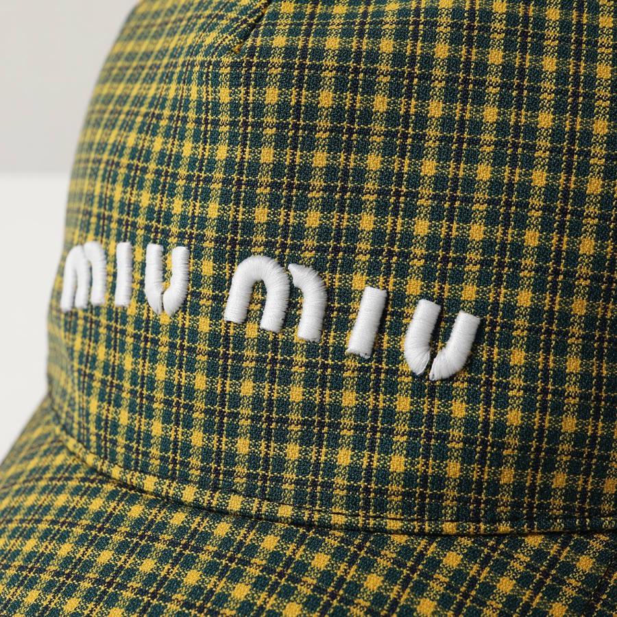miu MIUMIU ミュウミュウ ベースボールキャップ 5HC179 2DQ0 miu MIUMIU ミュウミュウ ベースボールキャップ 5HC179 2DQ0