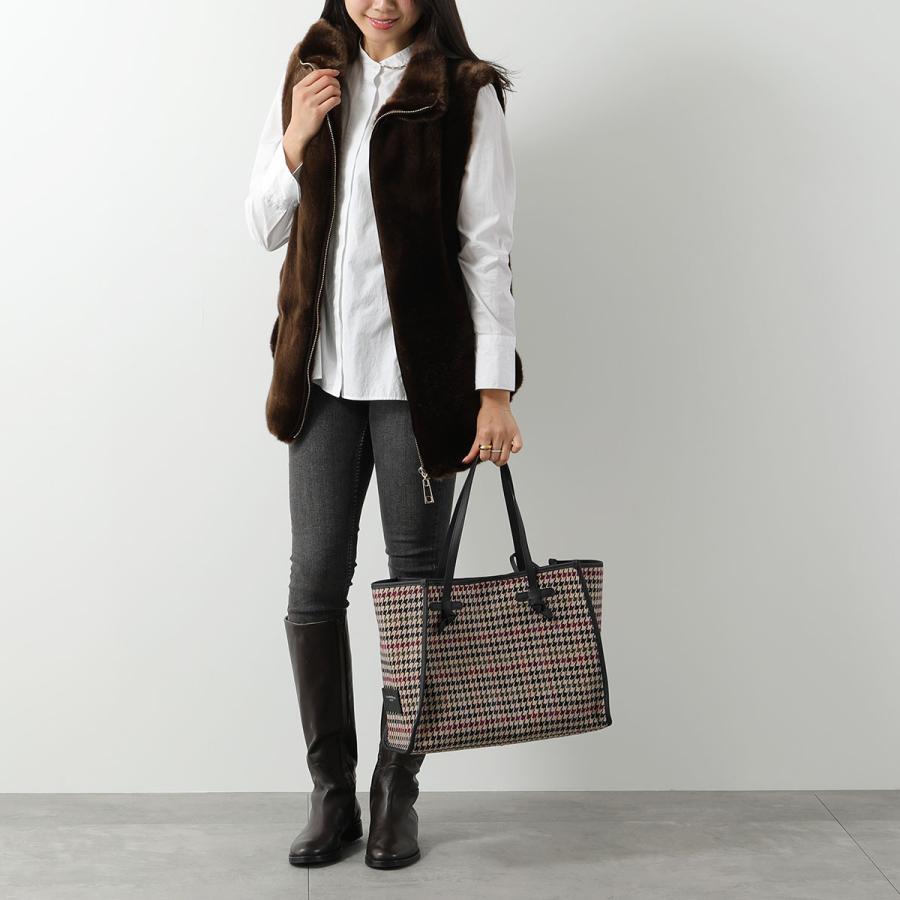 ✨極美品 ジャンニ キアリーニ トートバッグ チェック マルチェッラ ポーチ付 GIANNI CHIARINI（ジャンニ キアリーニ） トートバッグ MARCELLA M