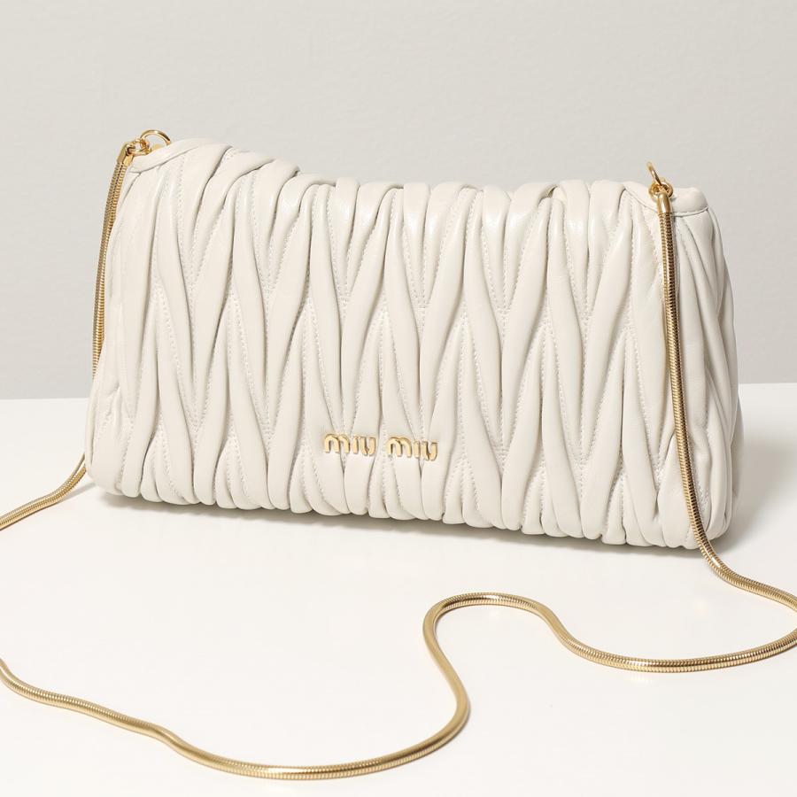 miumiu クラッチバッグキルティングミウッチャプラダ