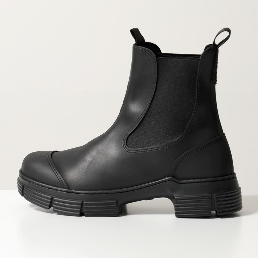 GANNI ガニー ショートブーツ Recycled Rubber City Boot レディース チェルシーブーツ シティブーツ ラバー サイドゴア ロゴタブ 靴 カラー4色｜s-musee｜17