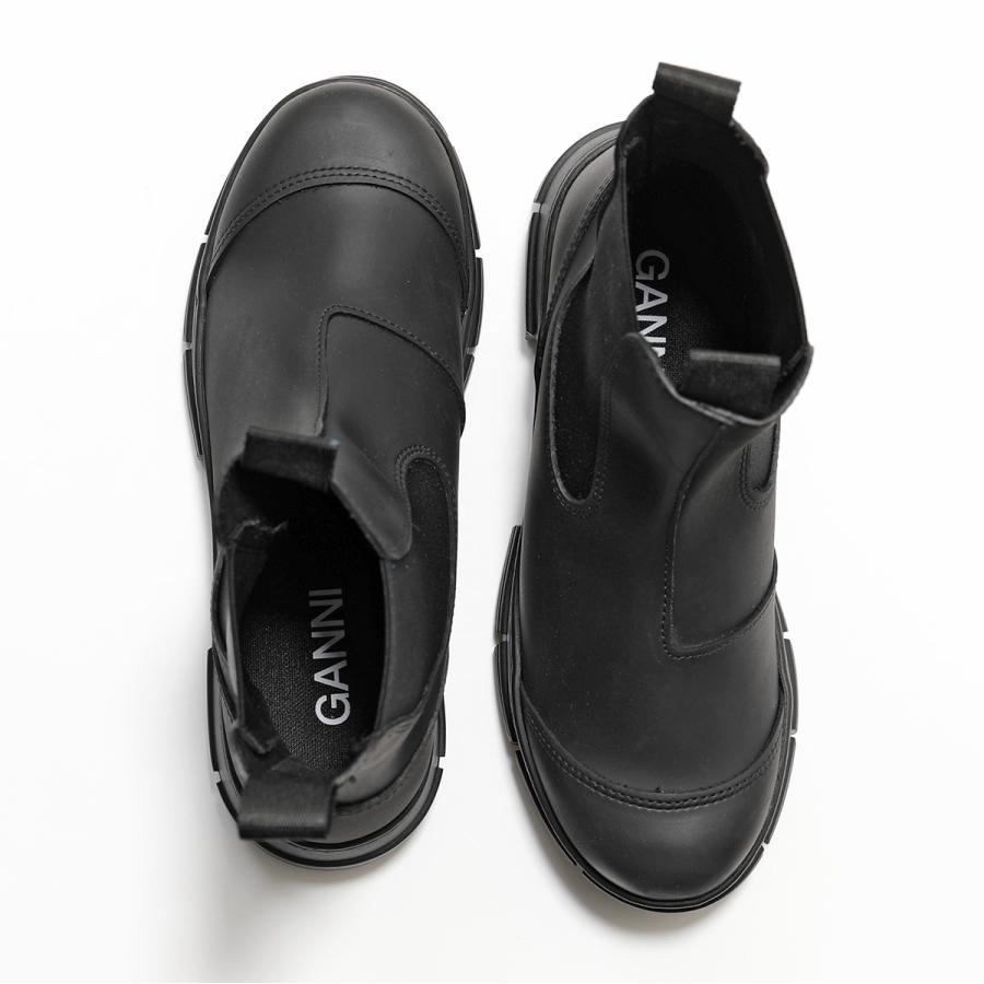 GANNI ガニー ショートブーツ Recycled Rubber City Boot GANNI ガニー ショートブーツ Recycled Rubber City Boot