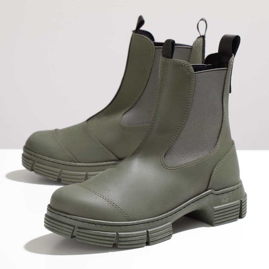 GANNI ガニー ショートブーツ Recycled Rubber City Boot GANNI ガニー ショートブーツ Recycled Rubber City Boot