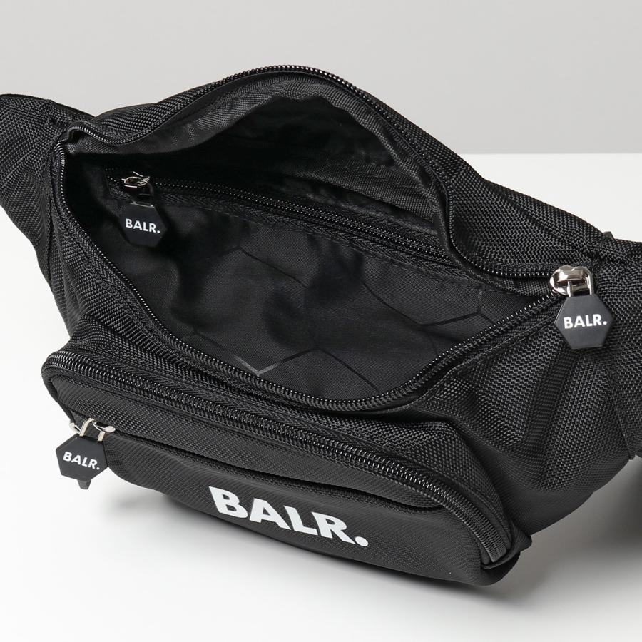 BALR. ボーラー B6220.1011 U-Series Small Waistpack ボディバッグ ウエストポーチ ベルトバッグ ロゴ 鞄  Jet-Black メンズ