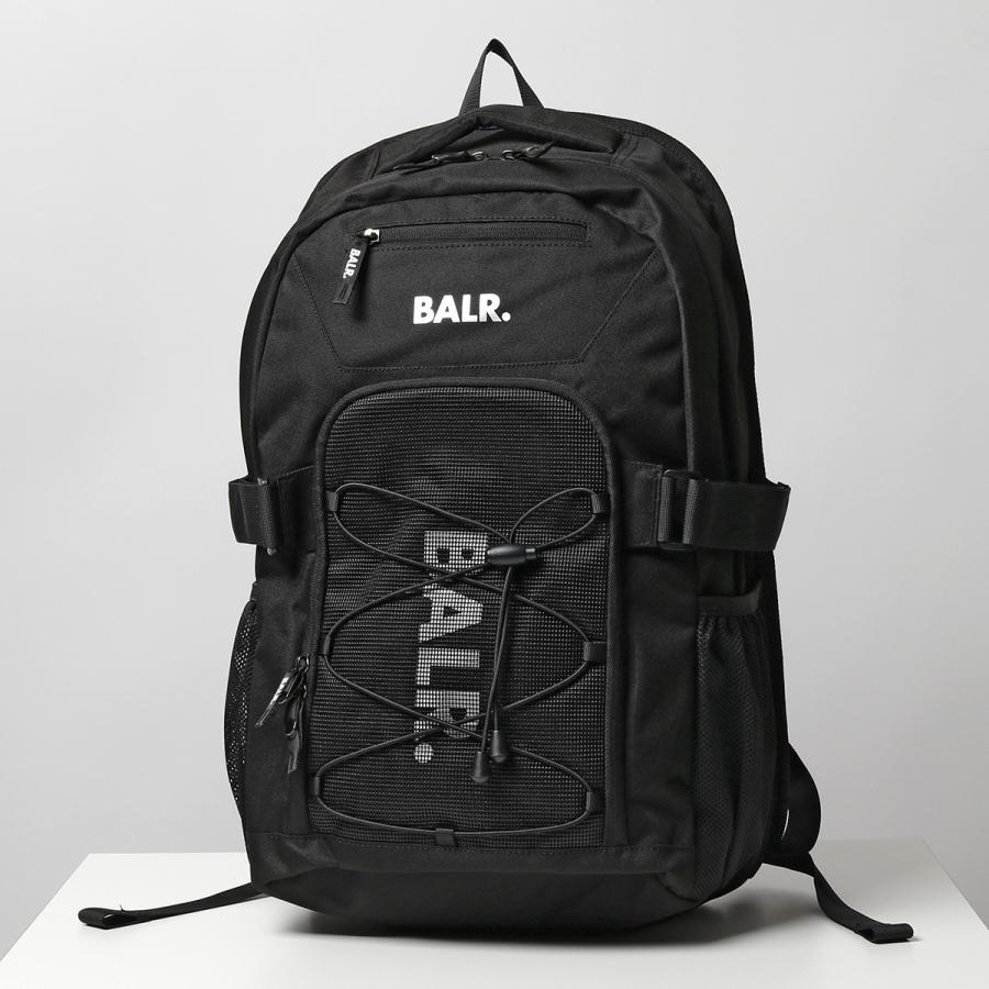 BALR. ボーラー B6210 1005 Leopardi Backpack ナイロン バックパック リュック ロゴ JetBlack 鞄