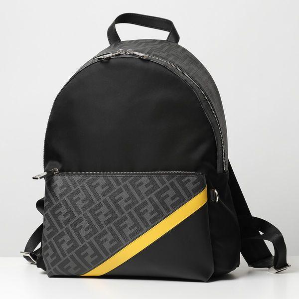 Fendi フェンディ 7vz042 xt リュックサック デイパック 鞄 ナイロン レザー xt バックパック リュック バッグ