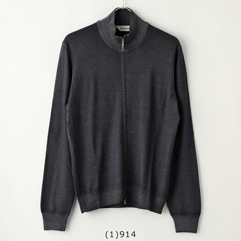 Gran Sasso（グランサッソ） ジップアップニット VINTAGE 55144 22792