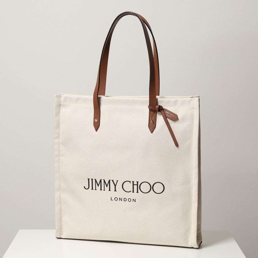 JIMMY CHOO Jimmy Choo ジミーチュウ LOGO TOTE FFQ カラー3色 JIMMY CHOO Jimmy Choo ジミーチュウ LOGO TOTE FFQ カラー3色