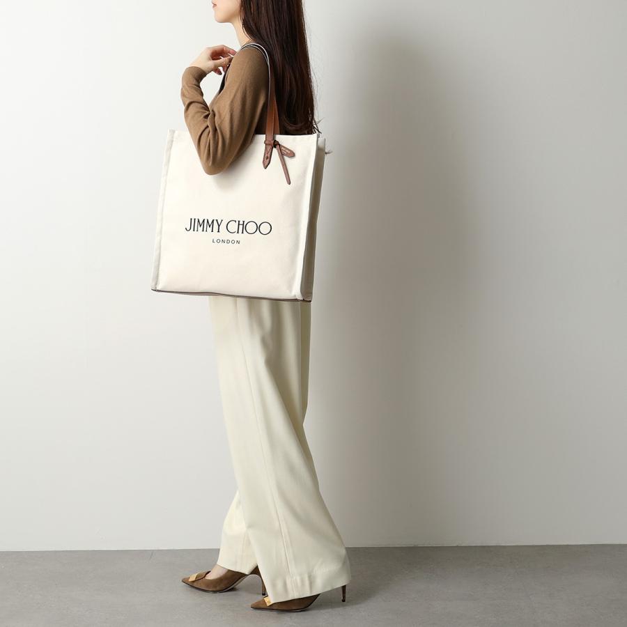 JIMMY CHOO Jimmy Choo ジミーチュウ LOGO TOTE FFQ カラー3色 JIMMY CHOO Jimmy Choo ジミーチュウ LOGO TOTE FFQ カラー3色
