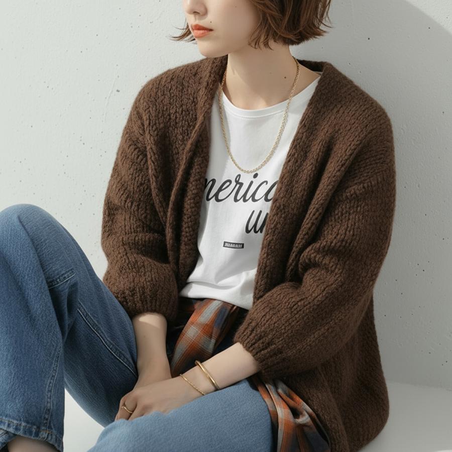 TRICOTS JEAN MARC トリコットジーンマーク ニットカーディガン CESAME