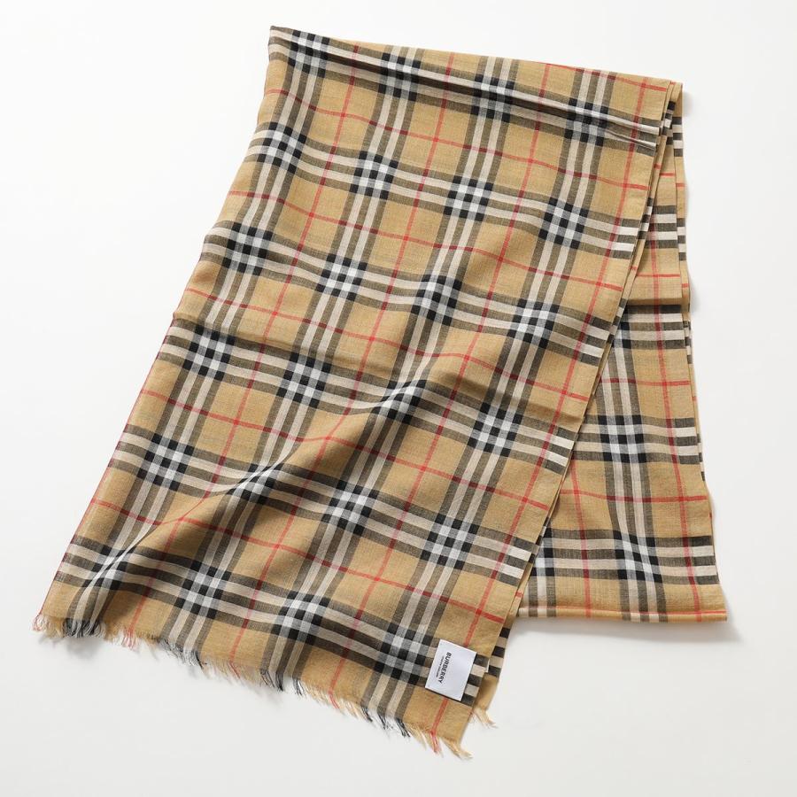 BURBERRY バーバリー 8015505 シルク ウール ストール スカーフ BURBERRY バーバリー 8015505 シルク ウール ストール スカーフ