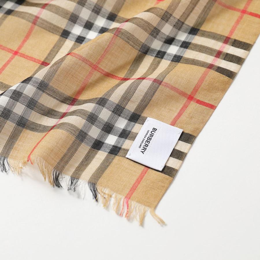 BURBERRY バーバリー 8015505 シルク ウール ストール スカーフ BURBERRY バーバリー 8015505 シルク ウール ストール スカーフ