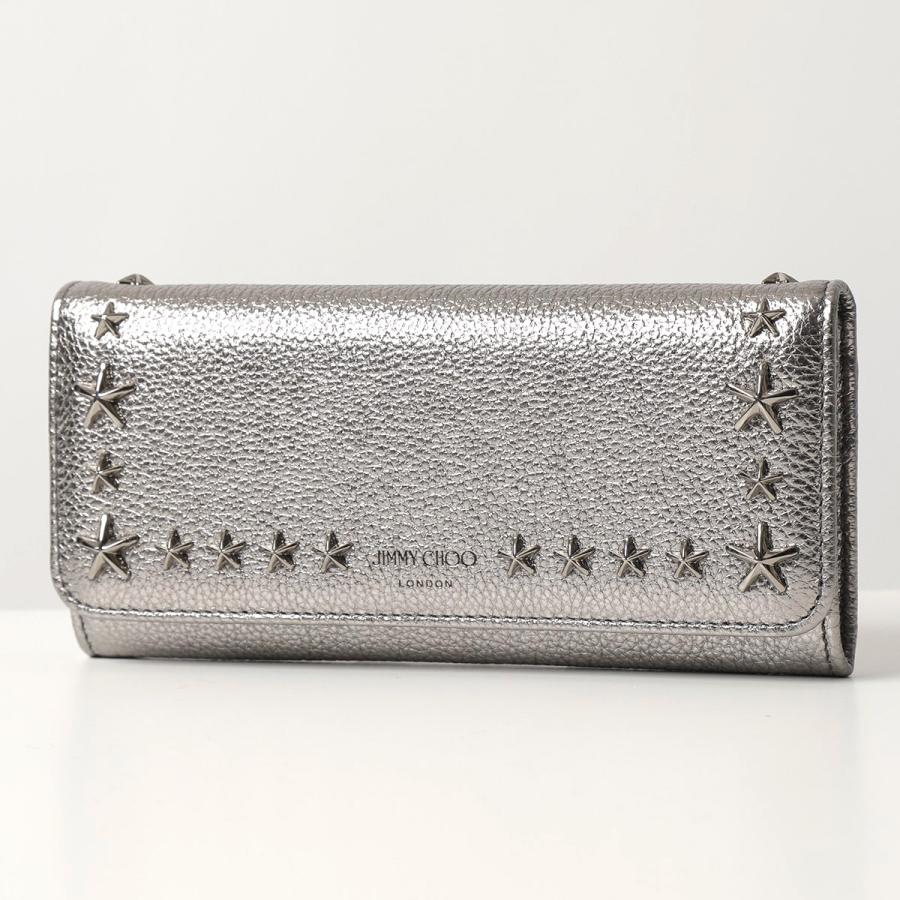 JIMMY CHOO（ジミーチュウ） 二つ折り長財布 NINO UUR レディース