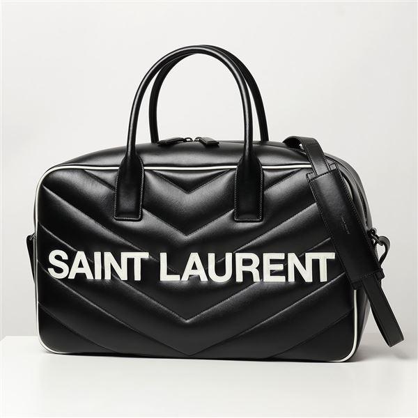 SAINT LAURENT サンローラン 585145 0VG0D レザー ボストンバッグ