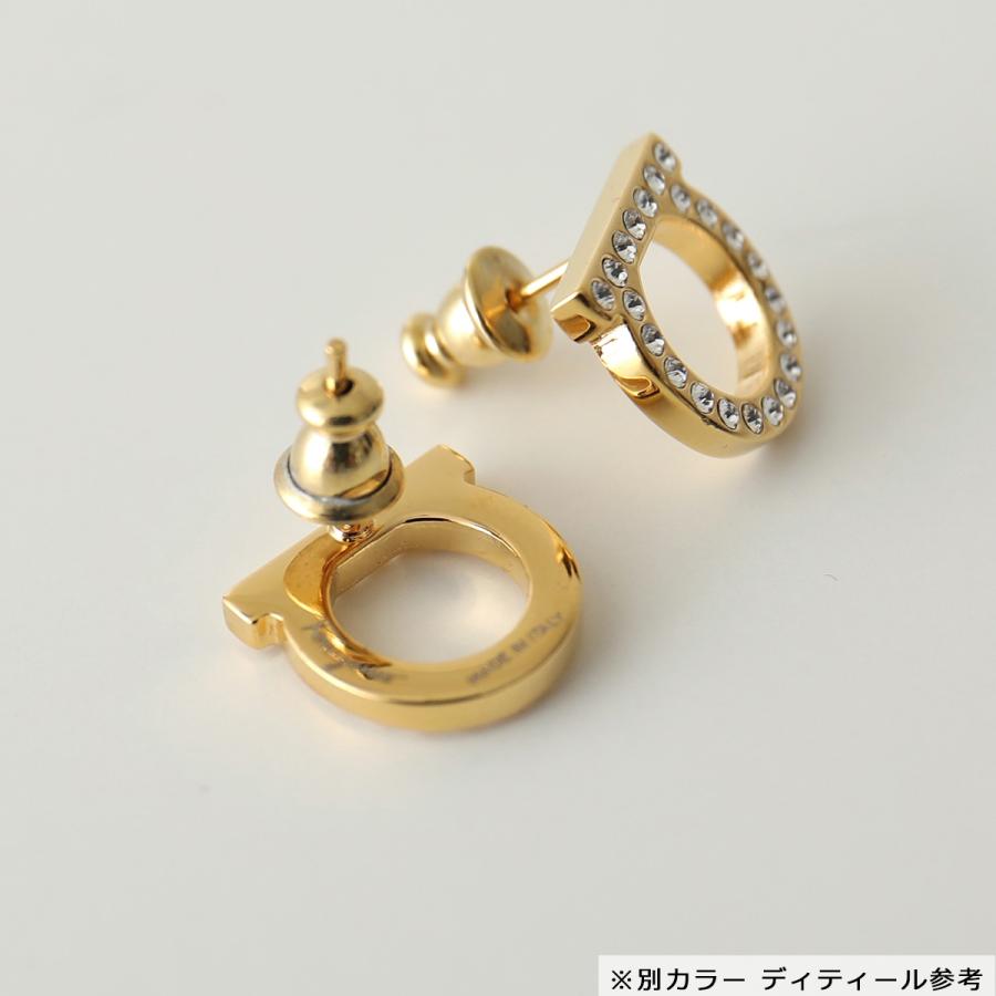 FERRAGAMO フェラガモ ピアス レディース 76 0122 002 CRY/PLDL