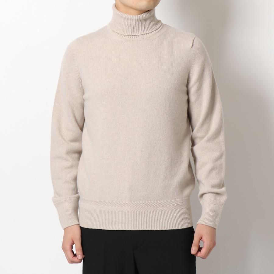 JOHN SMEDLEY タートルネックセーター ALLWOOD ベージュ M JOHN SMEDLEY タートルネックセーター ALLWOOD ベージュ M