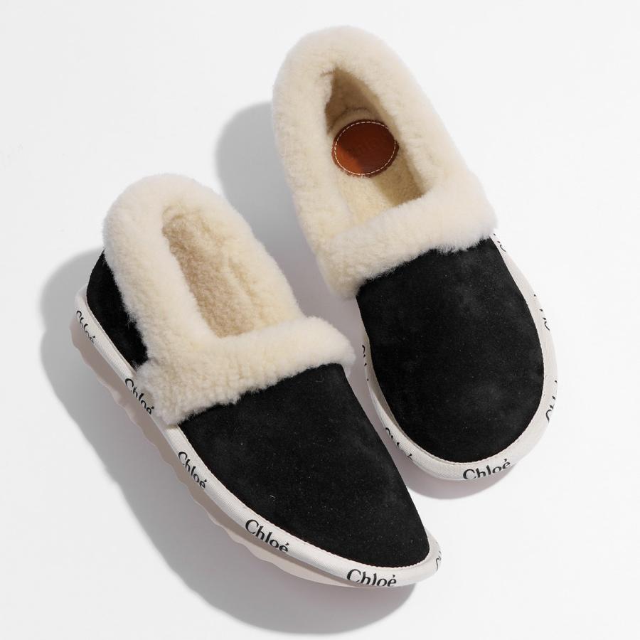 Chloe クロエ スリッポン WOODY CHC21W54238 レディース ラムスキン 