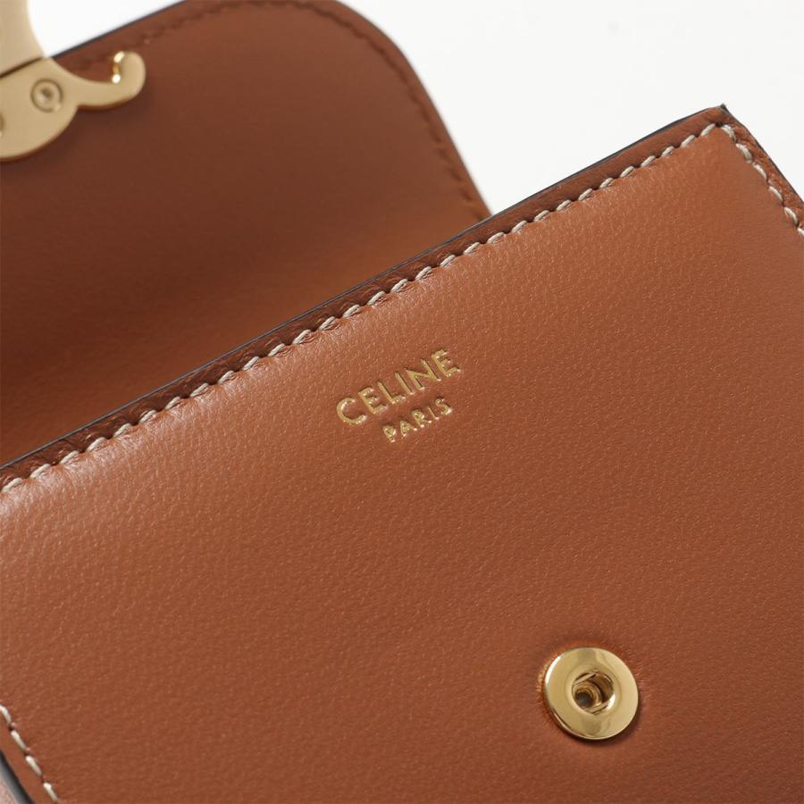 CELINE セリーヌ 10D783BZG.04LU Small Flap Wallet Triomphe CELINE セリーヌ 10D783BZG.04LU Small Flap Wallet Triomphe