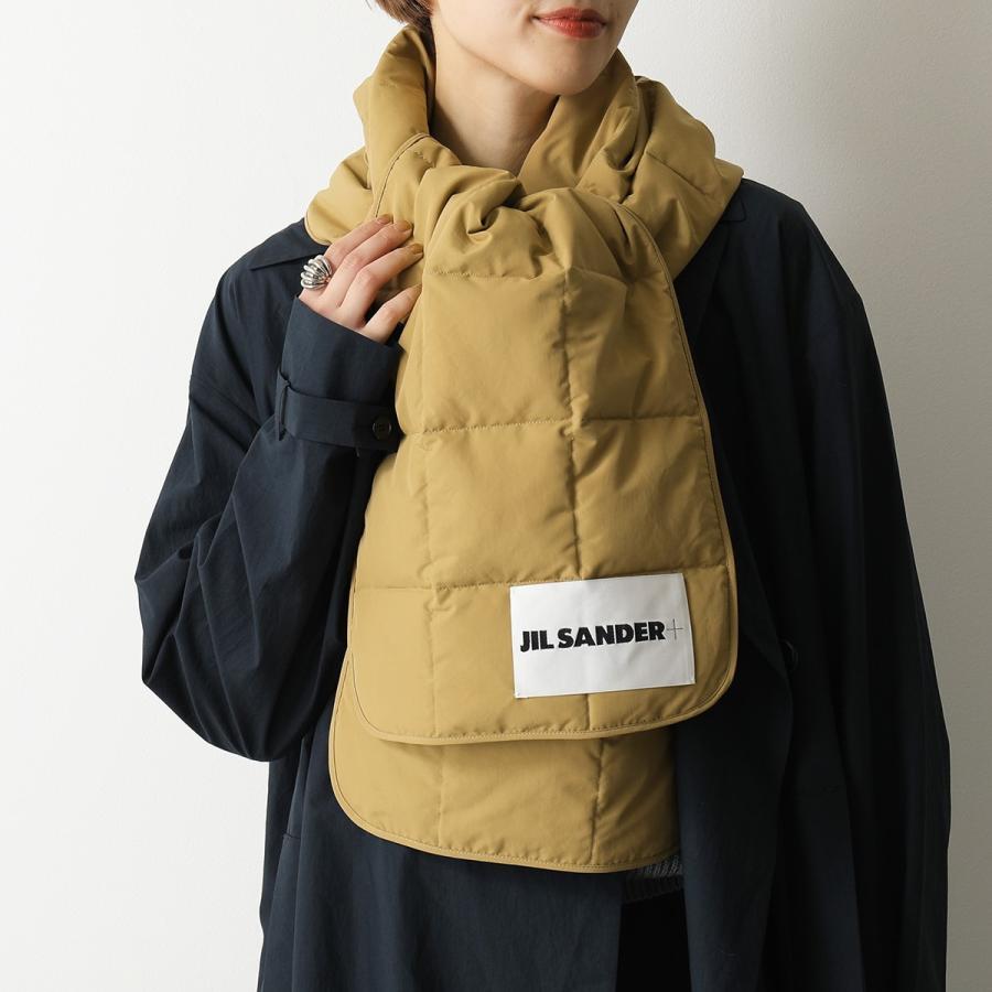 JIL SANDER+ ジルサンダー プラス キルティングダウンスカーフ  