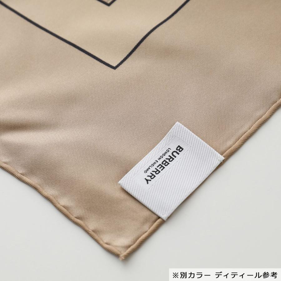 BURBERRY バーバリー 8015510 90×90 シルク スクエア スカーフ ...