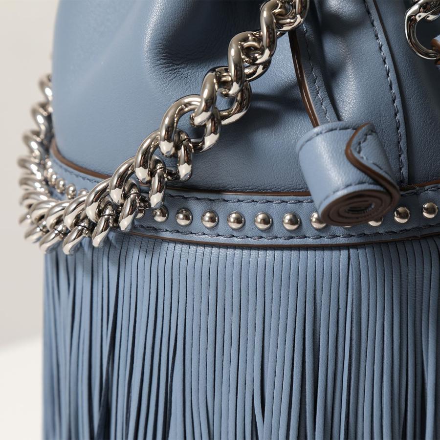 【美品】J&M DAVIDSON カーニバル スタッズ チェーン ミニ ブルー J&M Davidson（J＆Mデヴィッドソン） フリンジ カーニバル ミニ MINI